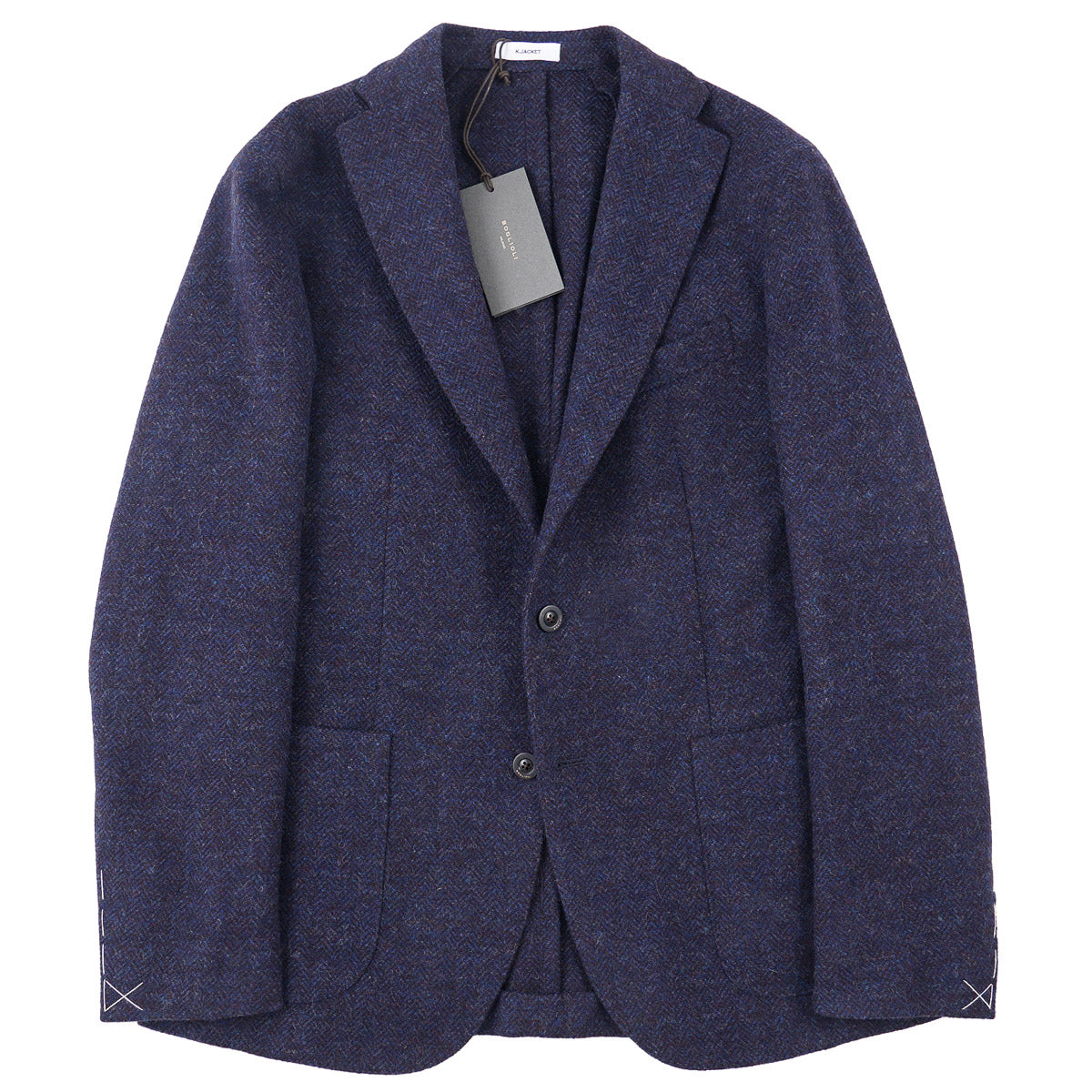 Boglioli Woven Tweed Wool 'K Jacket'