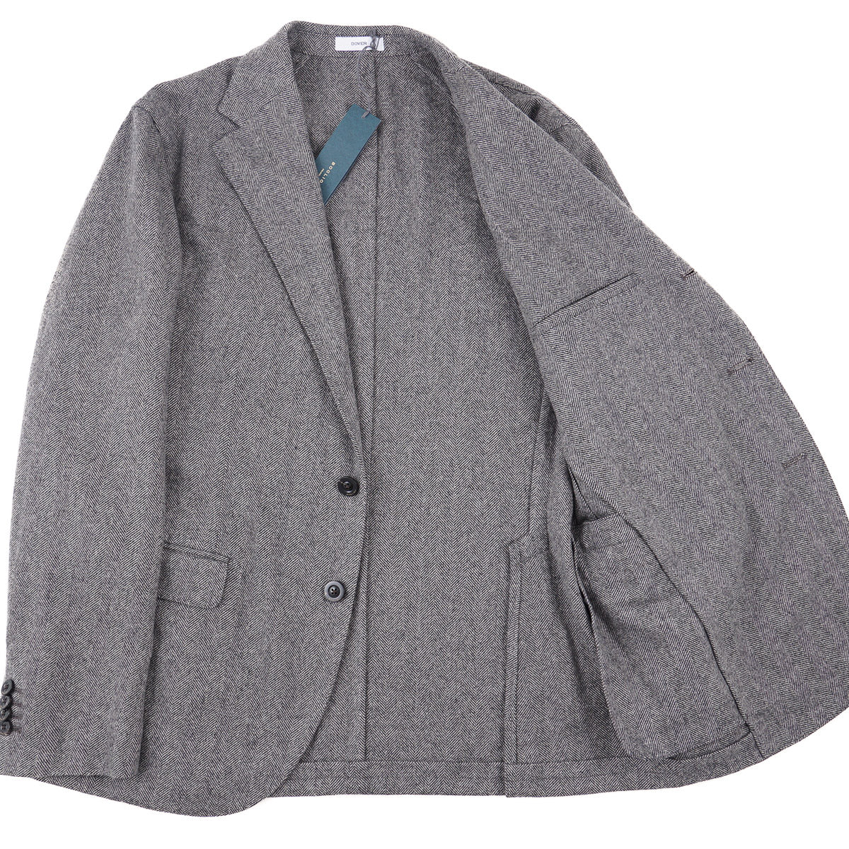 Boglioli Herringbone Wool 'K Jacket'