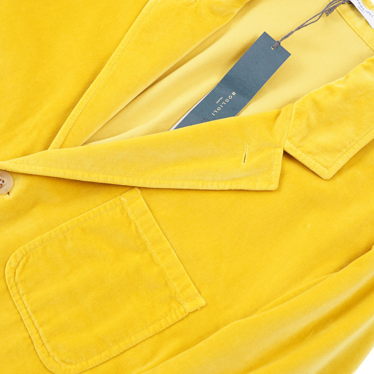 Boglioli Velvet Cotton 'Picasso Jacket'