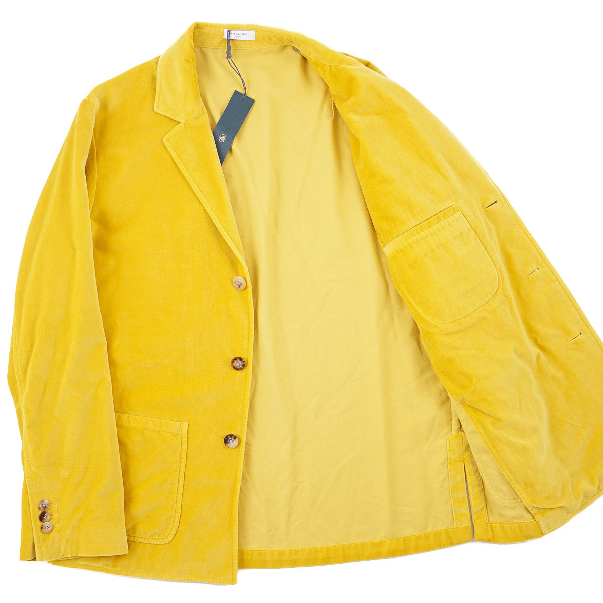 Boglioli Velvet Cotton 'Picasso Jacket'