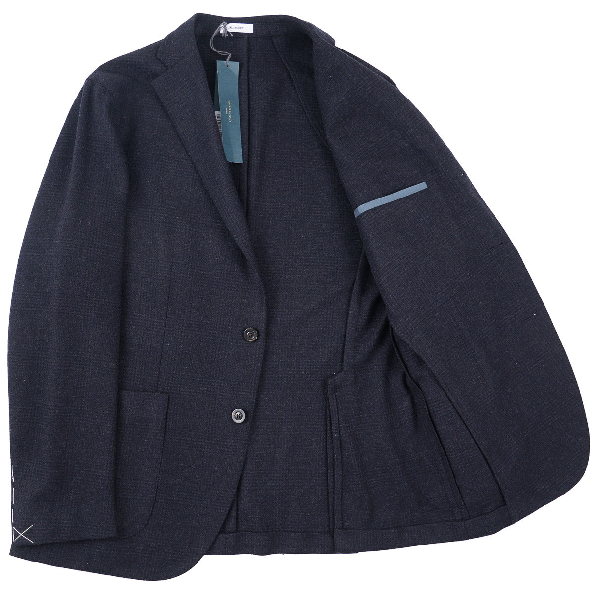 Boglioli Soft Flannel Wool 'K Jacket' Suit