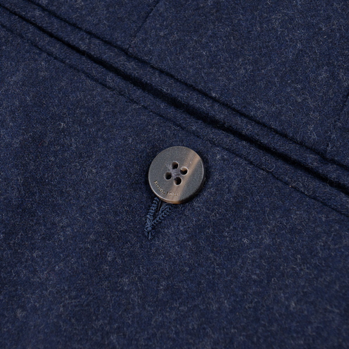 Boglioli Regular-Fit Flannel Wool Pants
