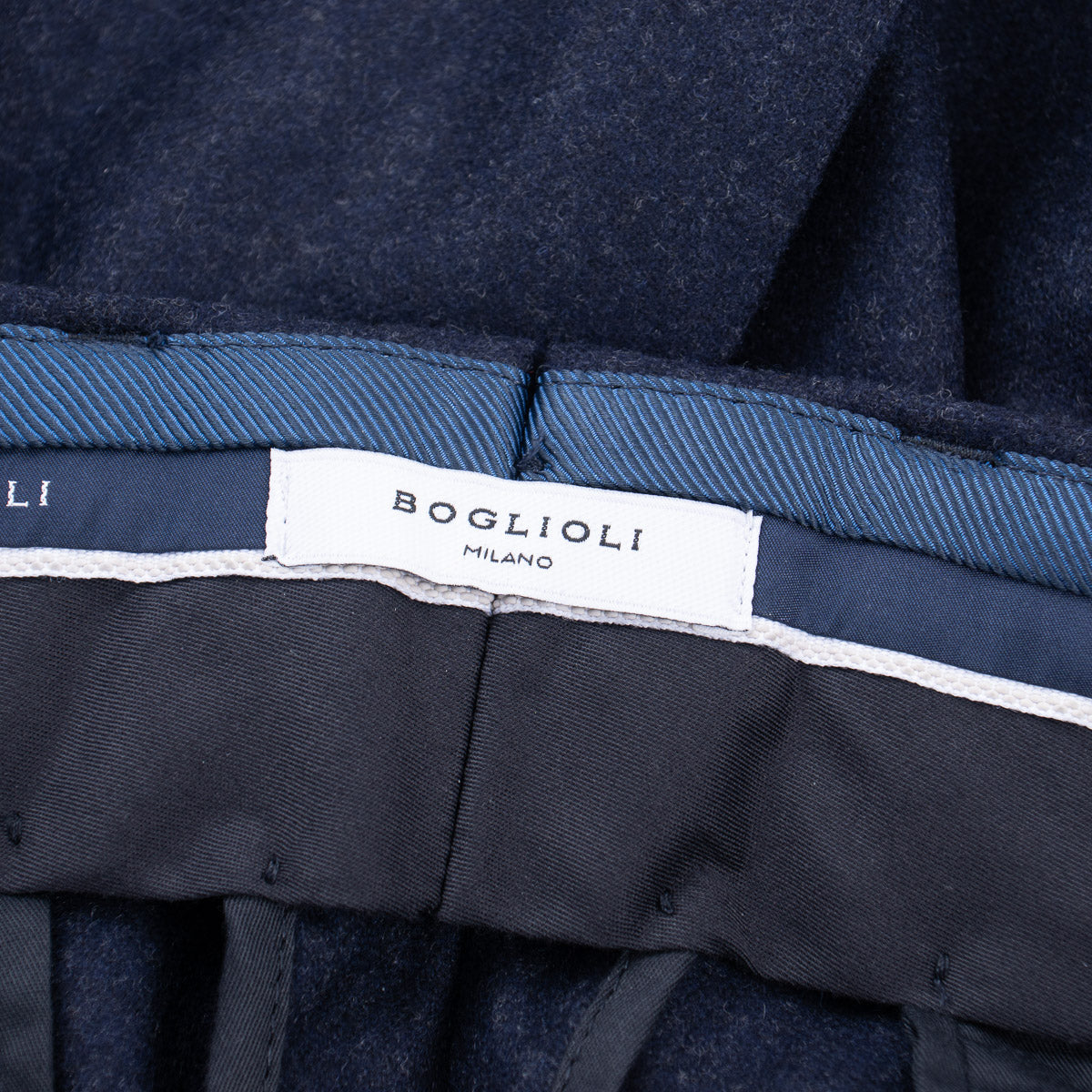 Boglioli Regular-Fit Flannel Wool Pants