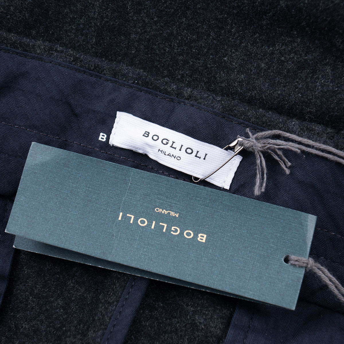 Boglioli Regular-Fit Flannel Wool Pants