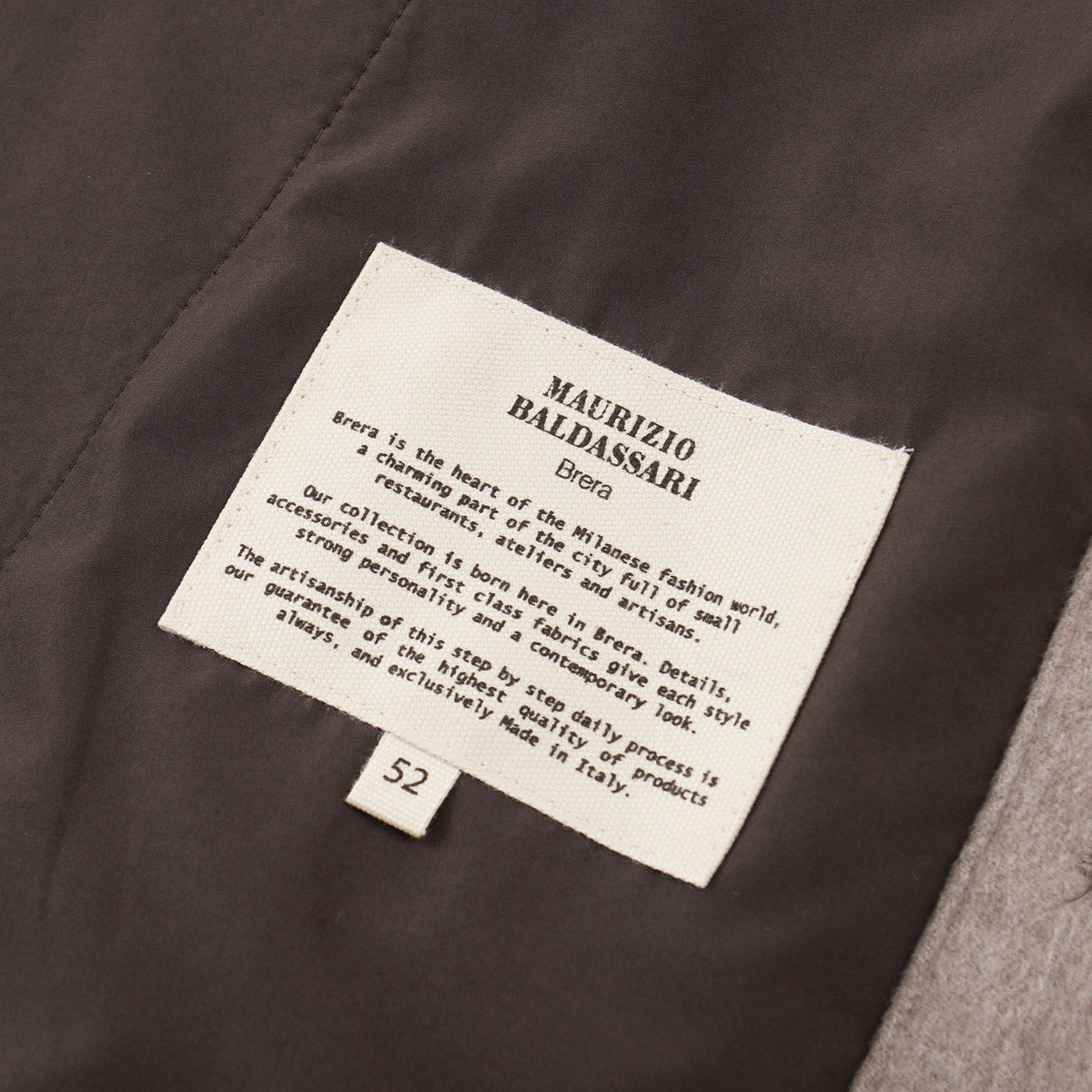 Maurizio Baldassari Quilted Cashmere Overshirt - Top Shelf Apparel