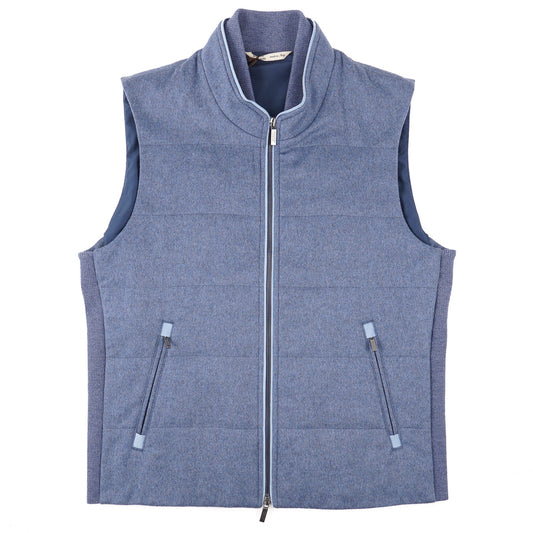 Maurizio Baldassari Flannel Cashmere 'Arena' Vest - Top Shelf Apparel