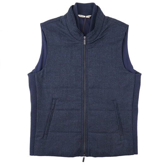 Maurizio Baldassari Flannel Wool 'Arena' Vest - Top Shelf Apparel