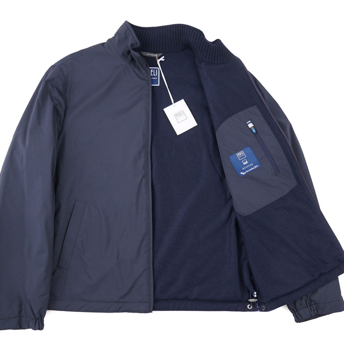 Fedeli Airstop Jacket with Cashmere Lining - Top Shelf Apparel