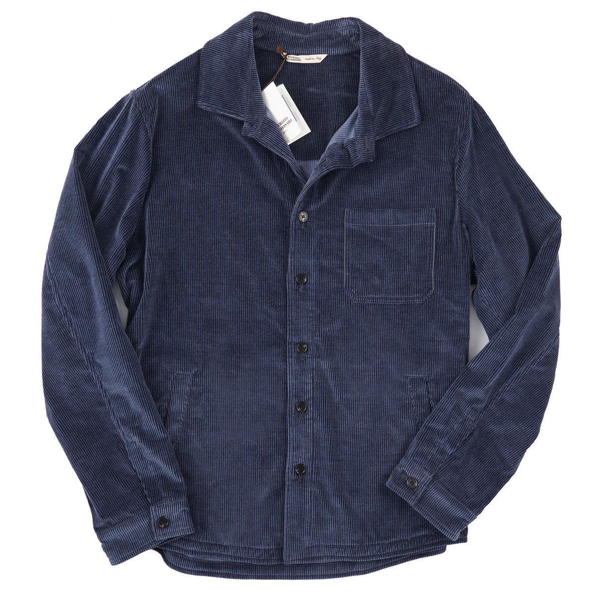 Maurizio Baldassari Cotton-Cashmere Overshirt - Top Shelf Apparel