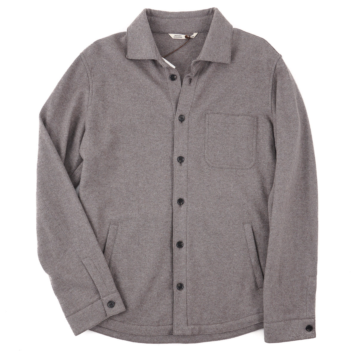 Maurizio Baldassari Solferino Cashmere Overshirt - Top Shelf Apparel