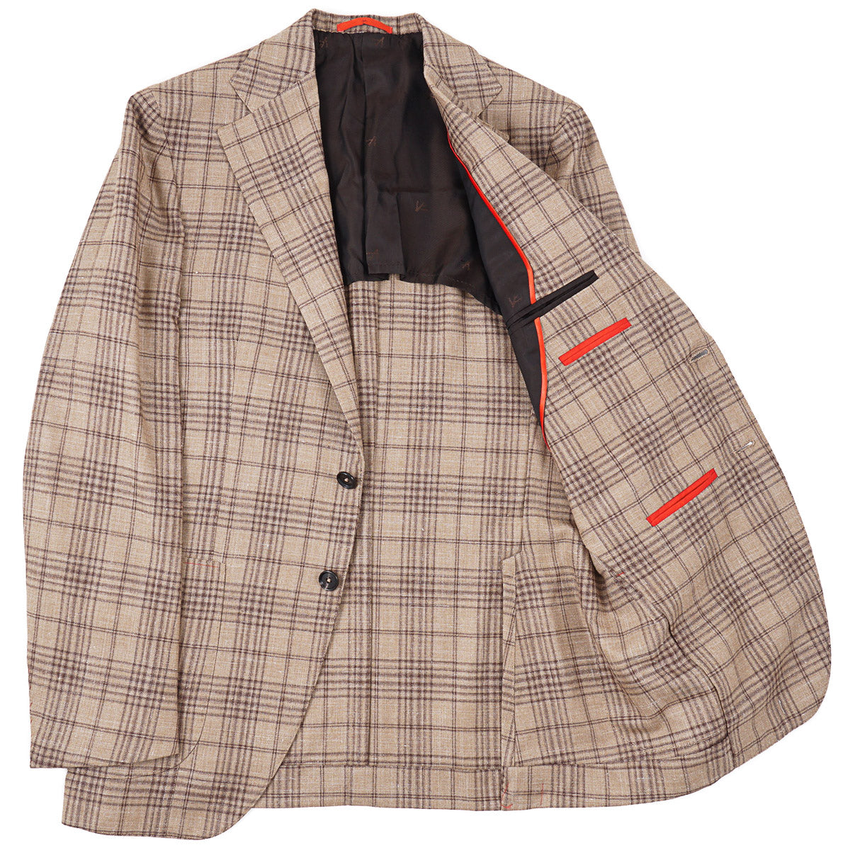 Isaia Wool-Cashmere-Silk-Linen Sport Coat