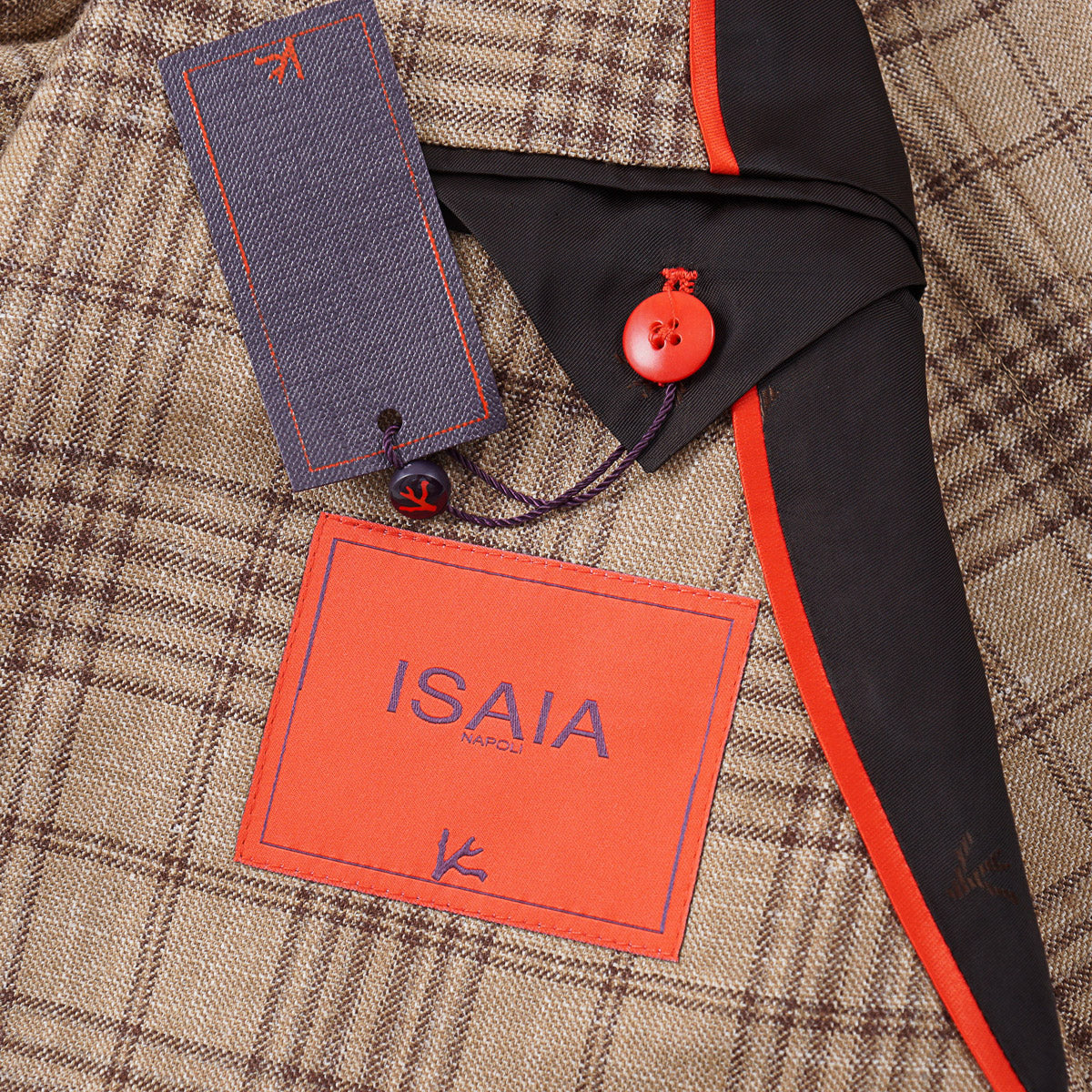 Isaia Wool-Cashmere-Silk-Linen Sport Coat