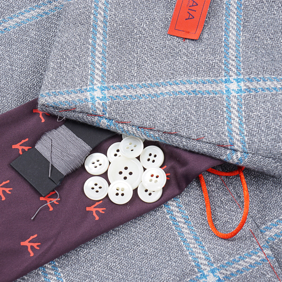 Isaia 'Domenico' Wool-Hemp Sport Coat