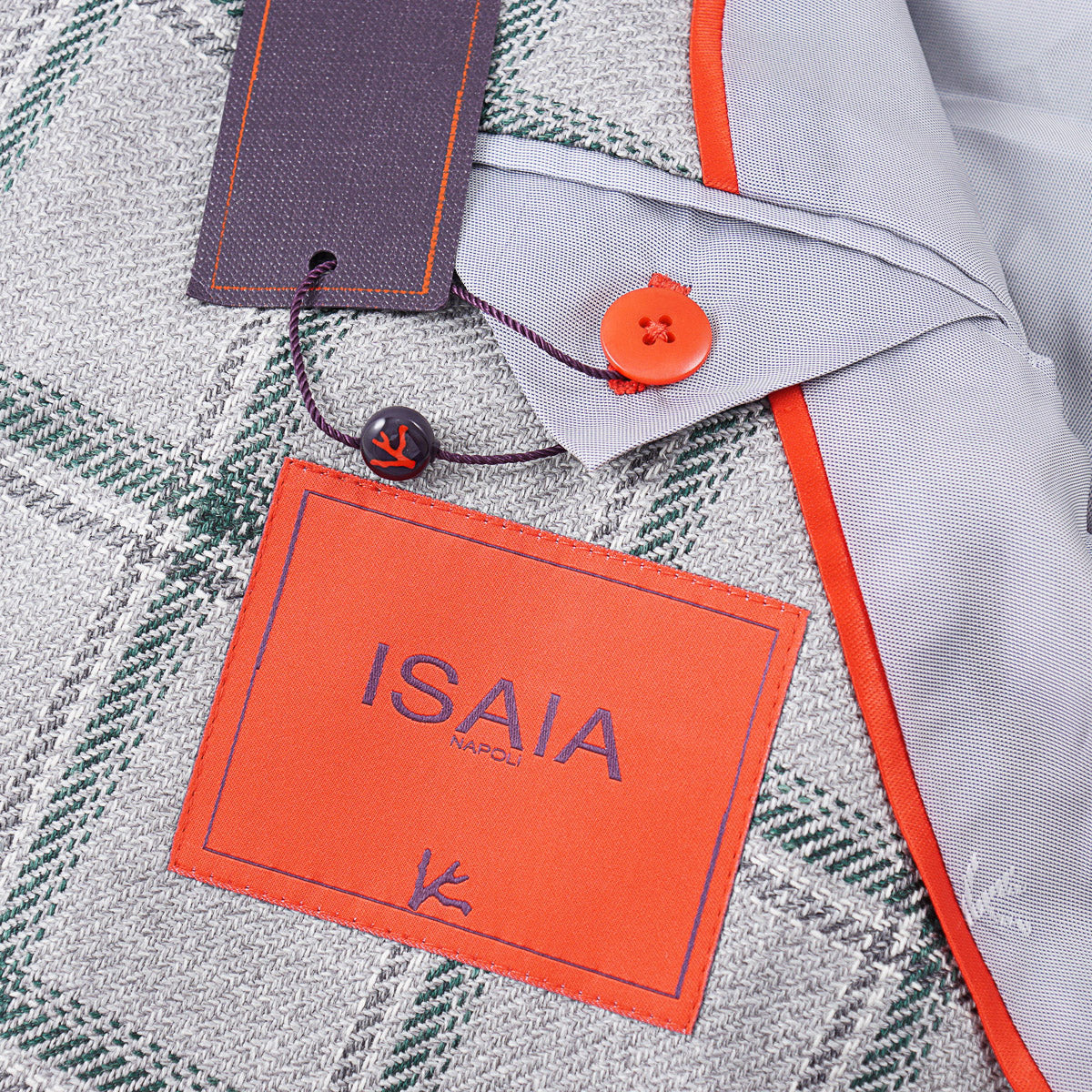 Isaia 'Domenico' Wool-Silk-Linen Sport Coat