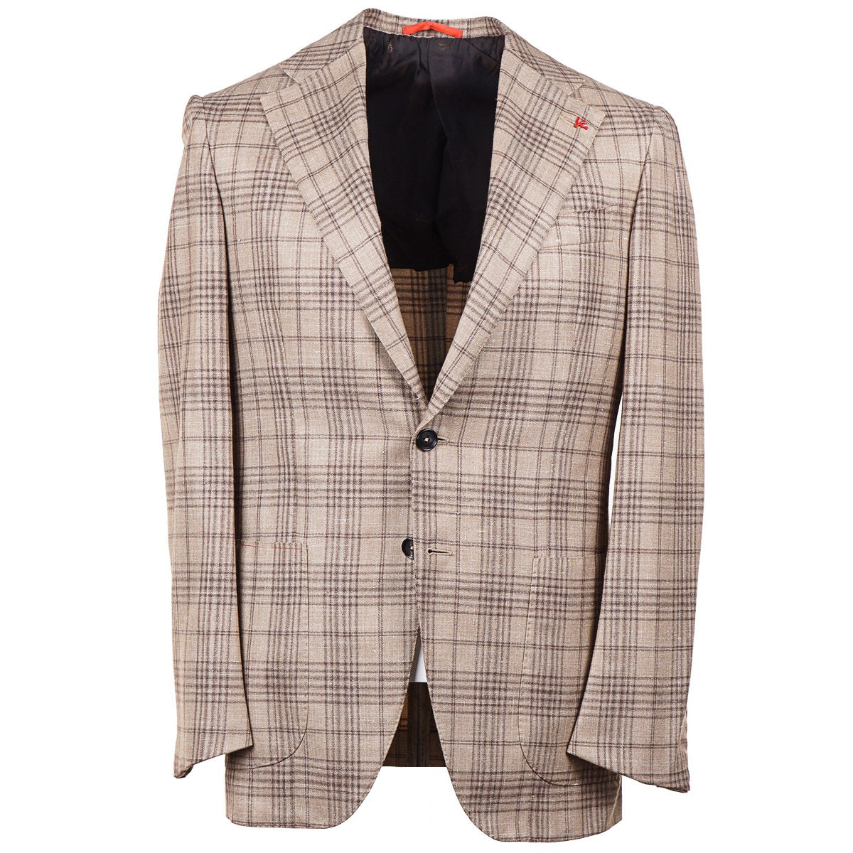 Isaia Wool-Cashmere-Silk-Linen Sport Coat
