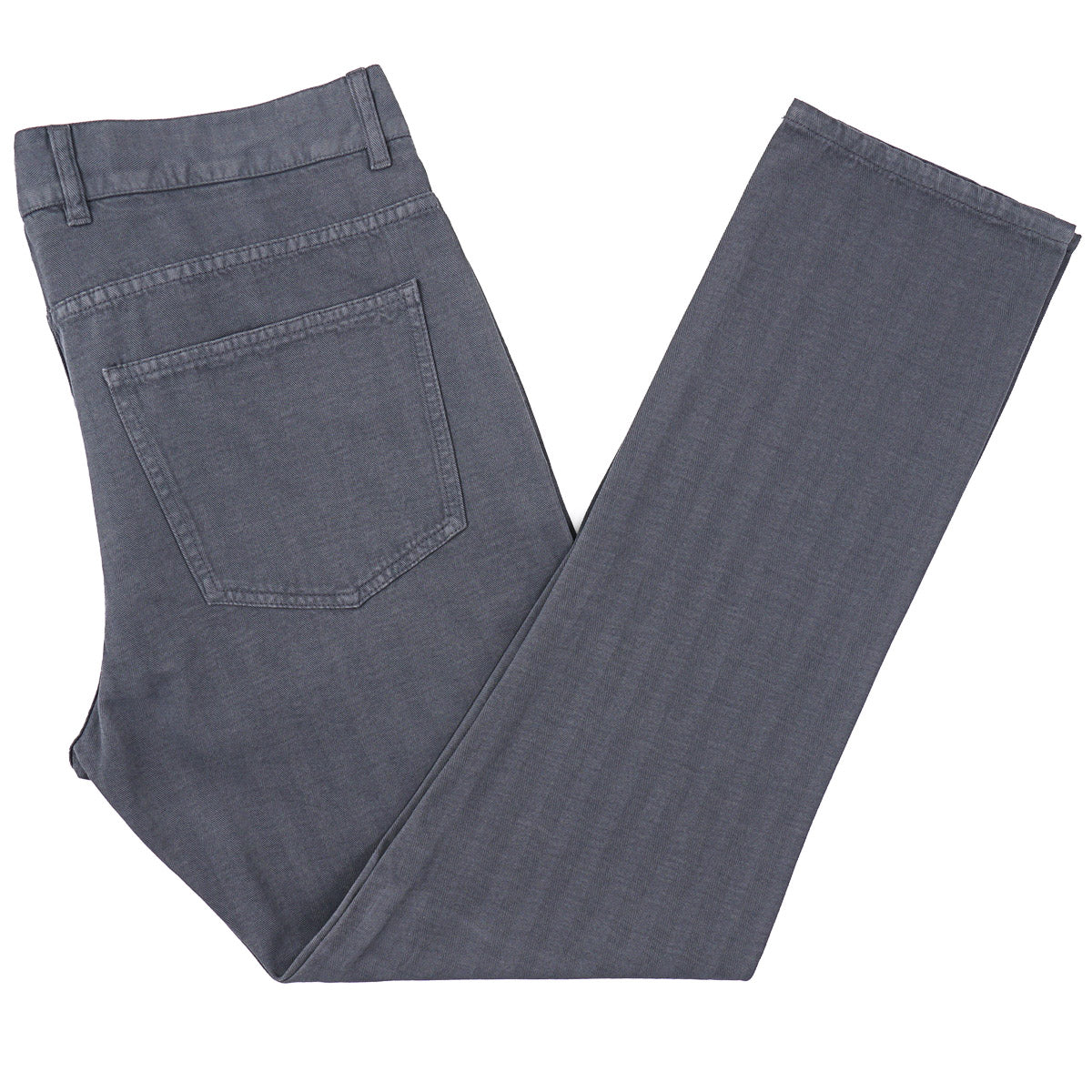 Isaia Cotton-Cashmere 5-Pocket Pants
