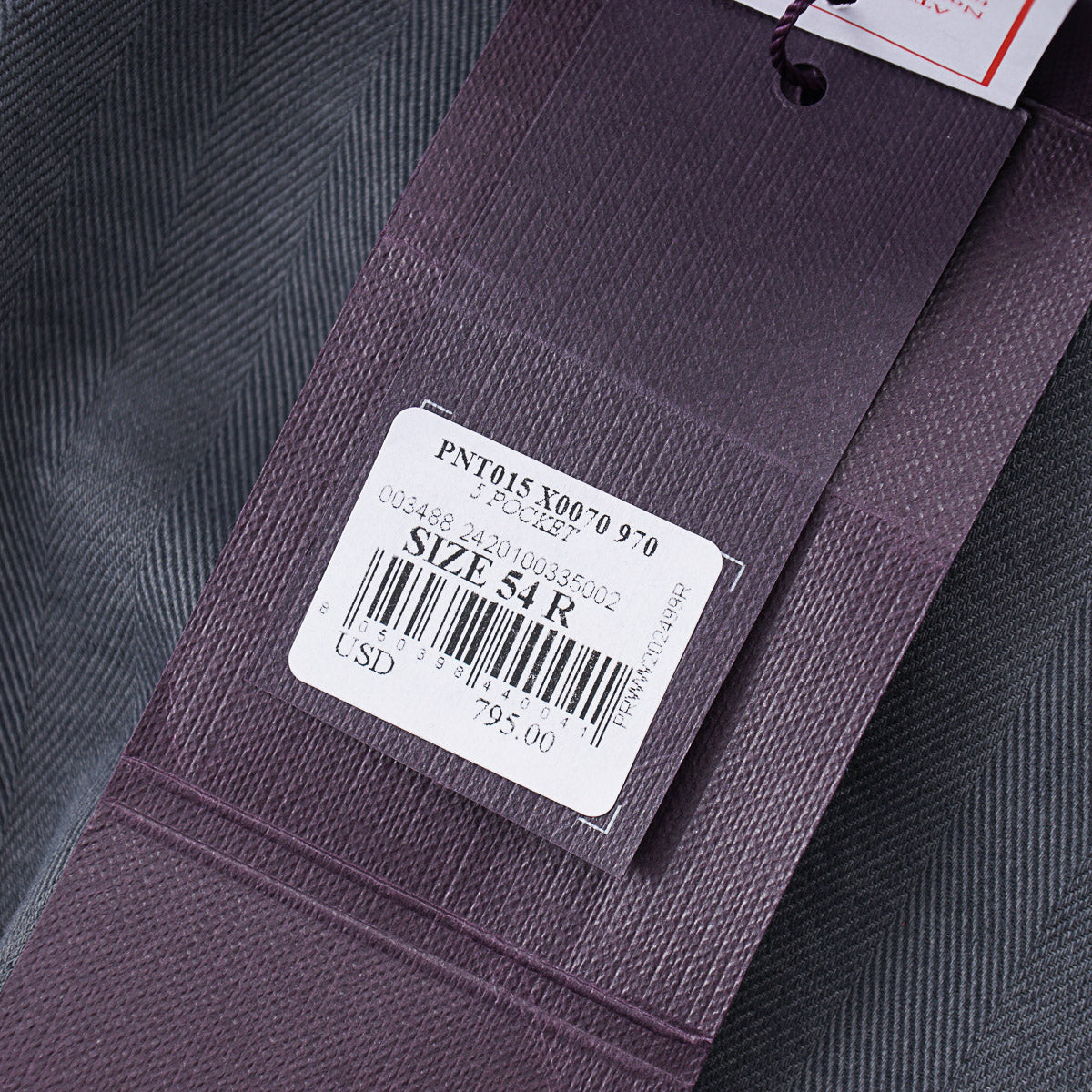 Isaia Cotton-Cashmere 5-Pocket Pants