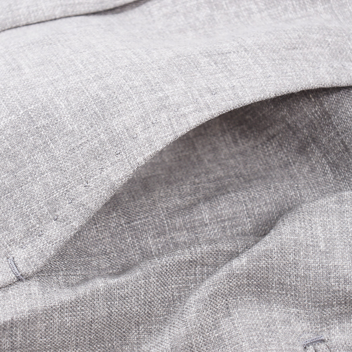 Isaia 'Casalnuovo' Linen-Wool Pants