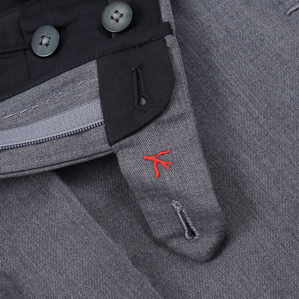 Isaia 'Sanita' Slim-Fit Wool Pants