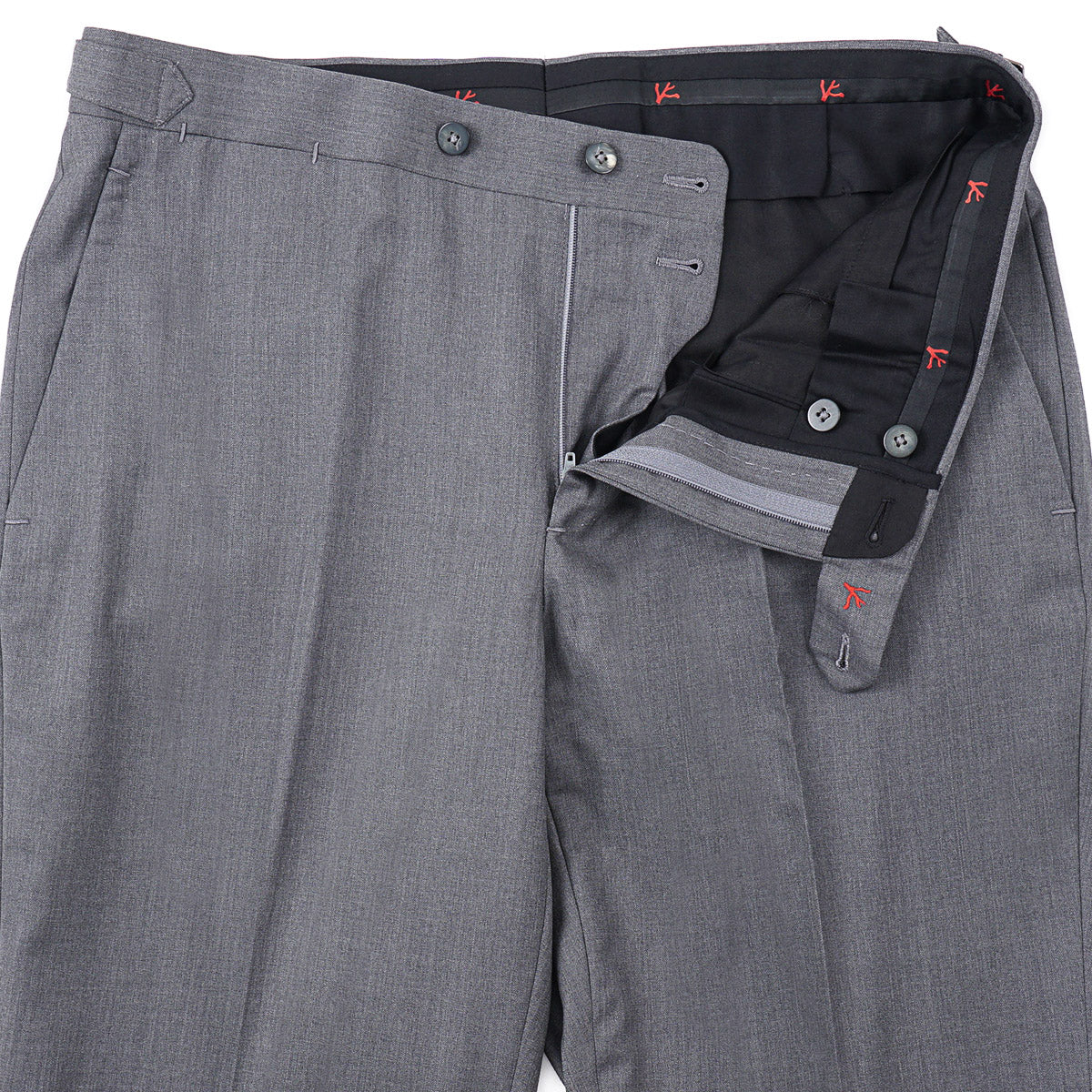 Isaia 'Sanita' Slim-Fit Wool Pants