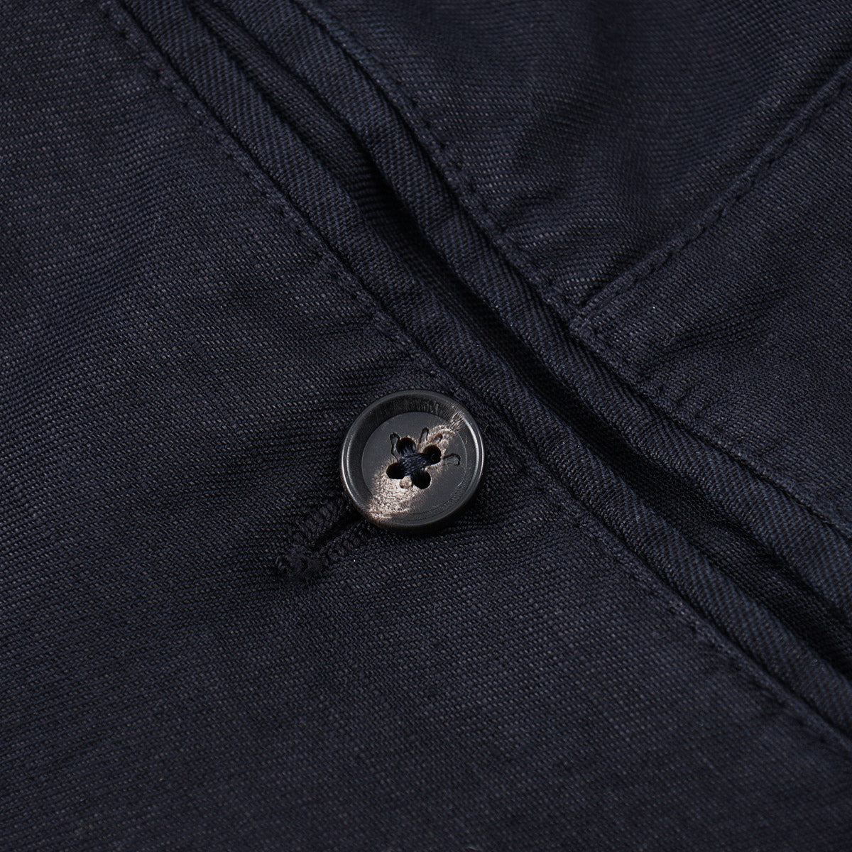 Isaia Cotton-Linen Drawstring Waist Pants