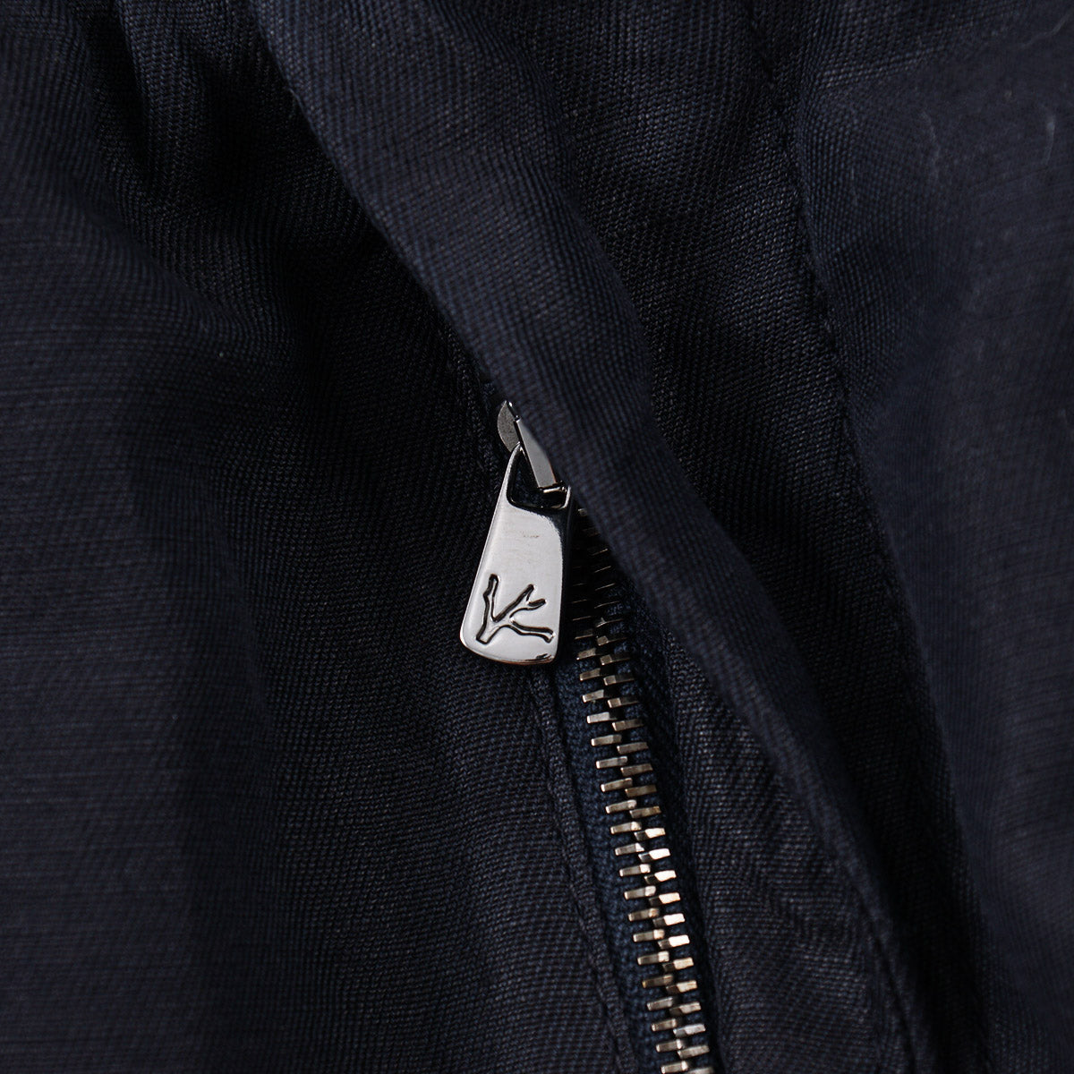 Isaia Cotton-Linen Drawstring Waist Pants