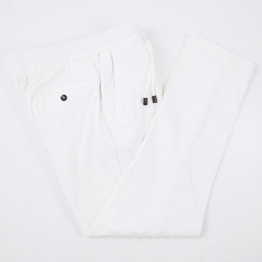 Isaia Corduroy Cotton Drawstring Pants - Top Shelf Apparel