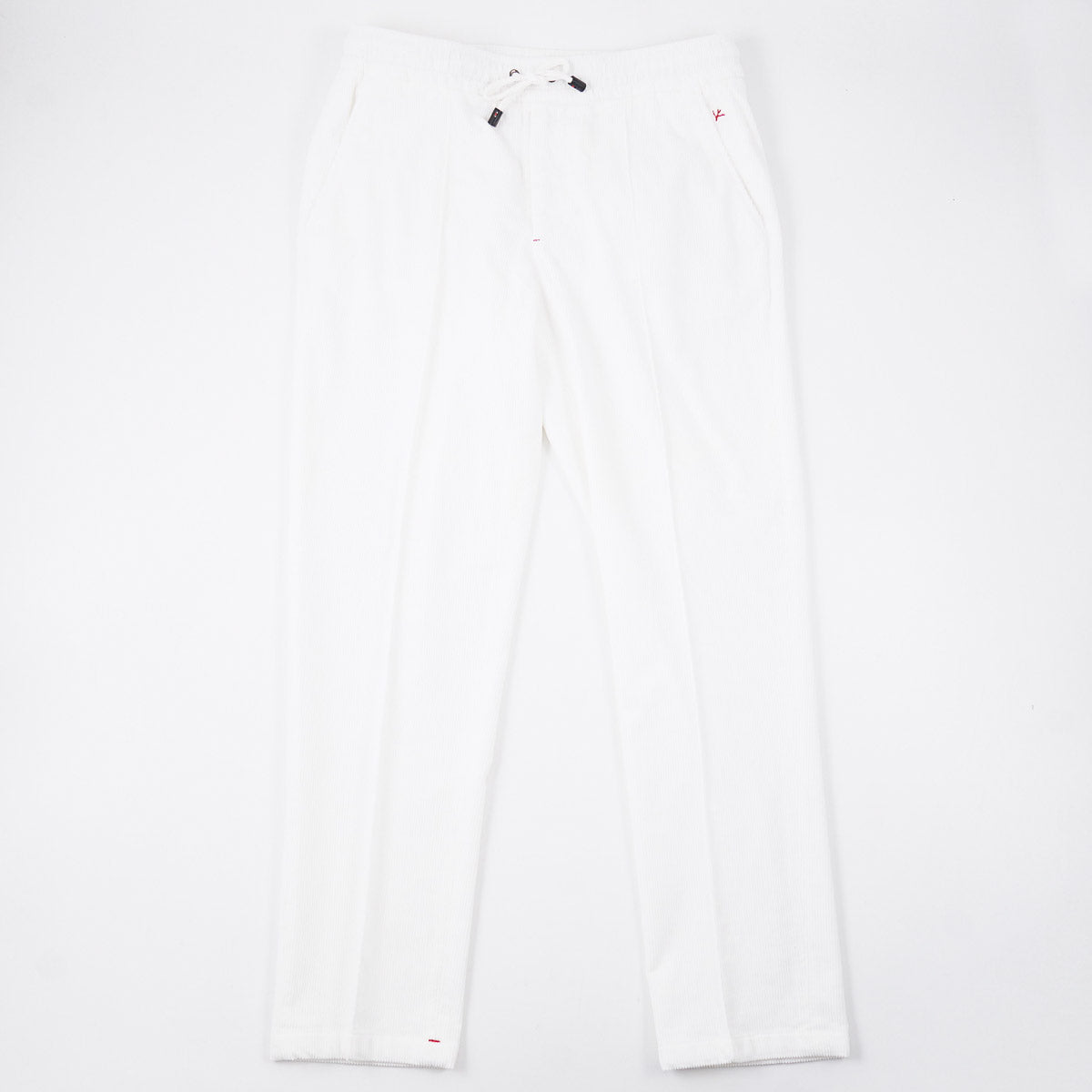 Isaia Corduroy Cotton Drawstring Pants