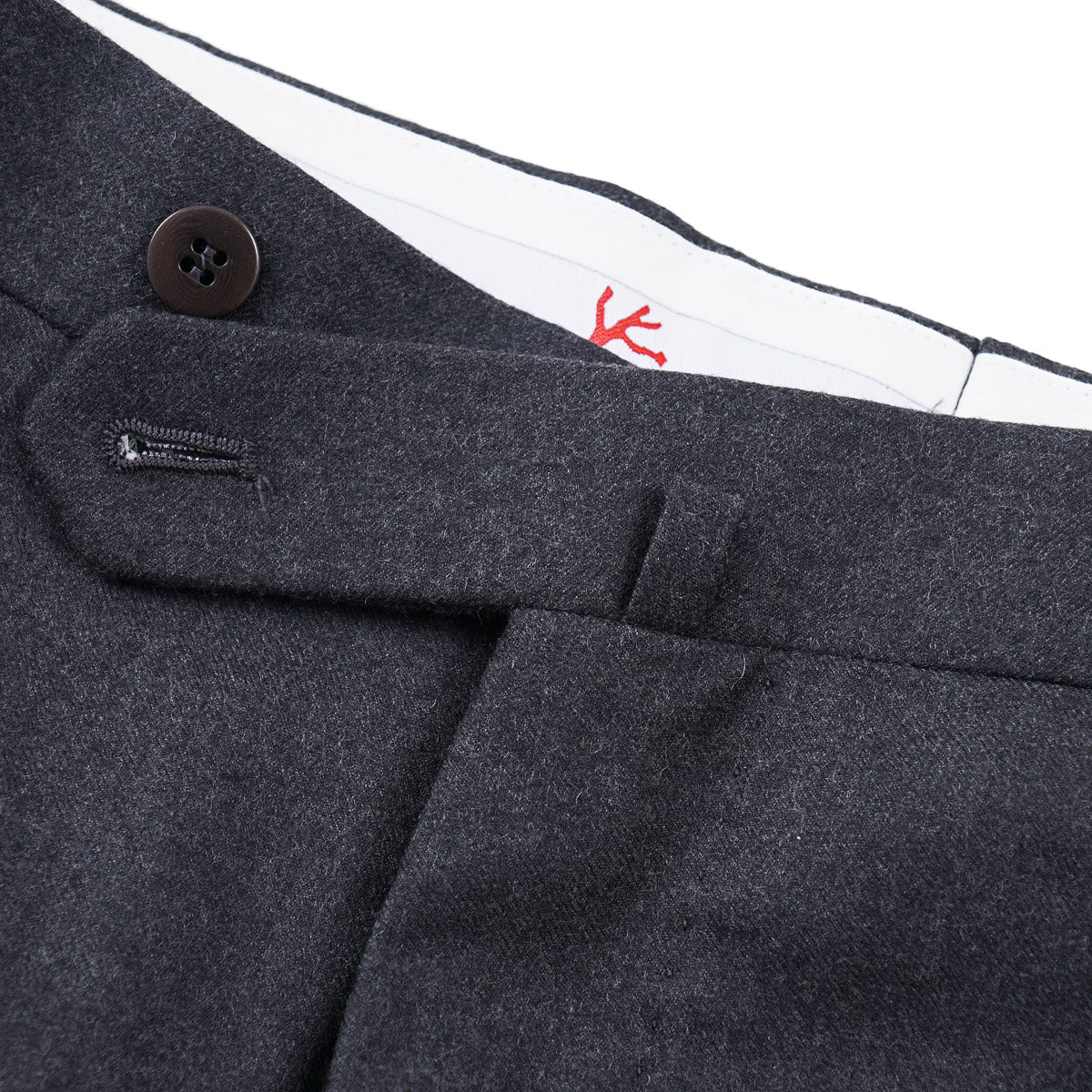Isaia 'Sanita' Flannel Wool Pants
