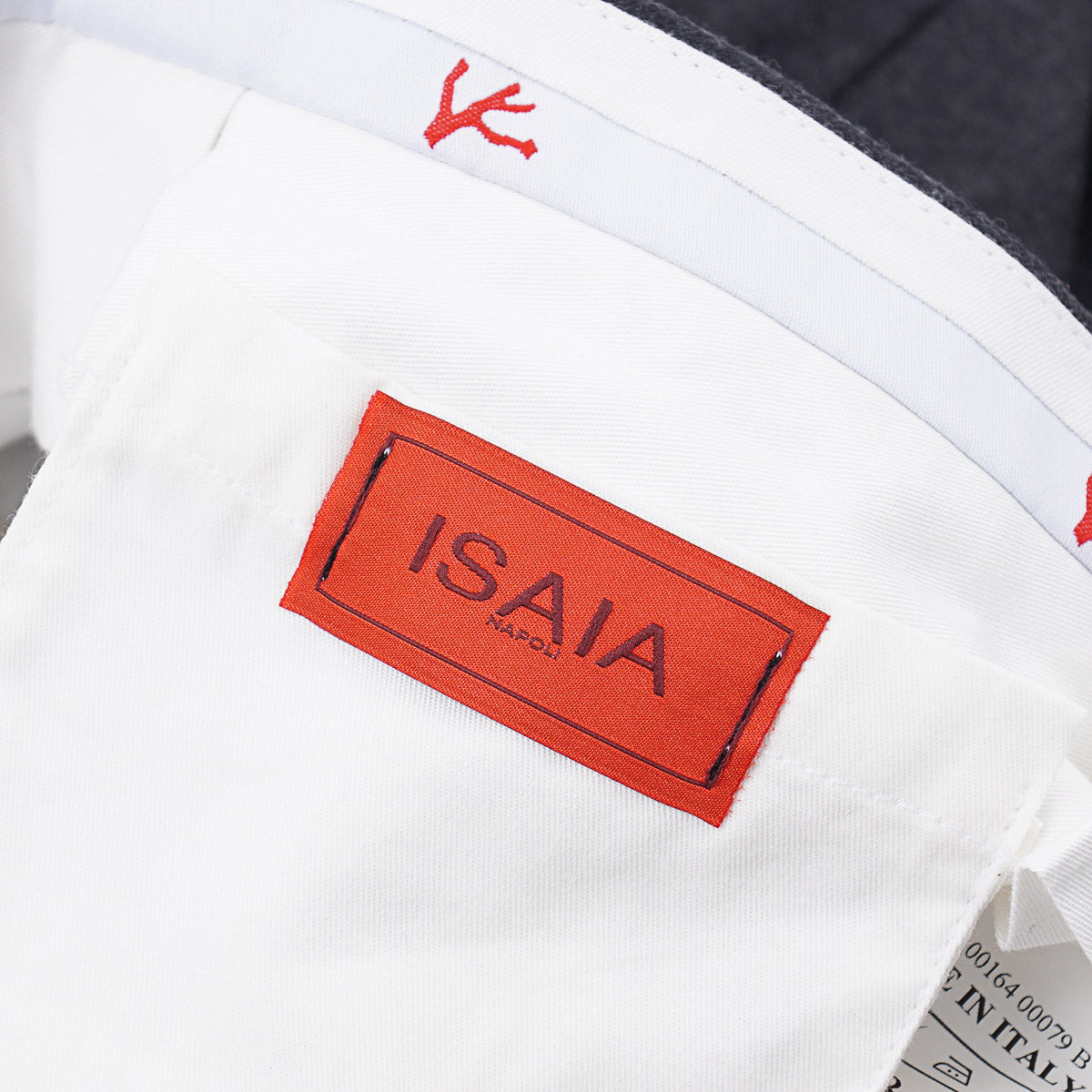 Isaia 'Sanita' Flannel Wool Pants