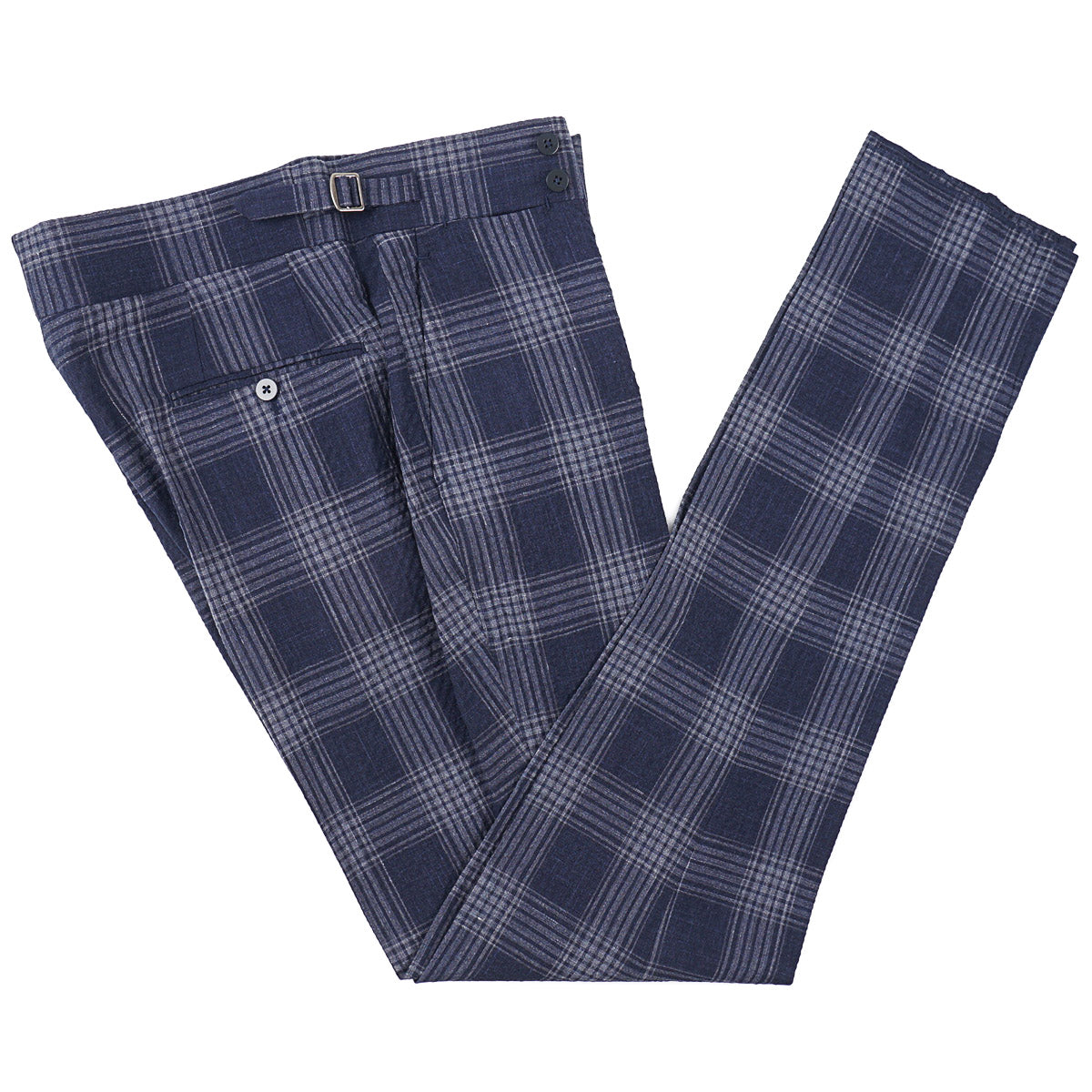 Isaia 'Casalnuovo' Wool-Silk-Linen Pants