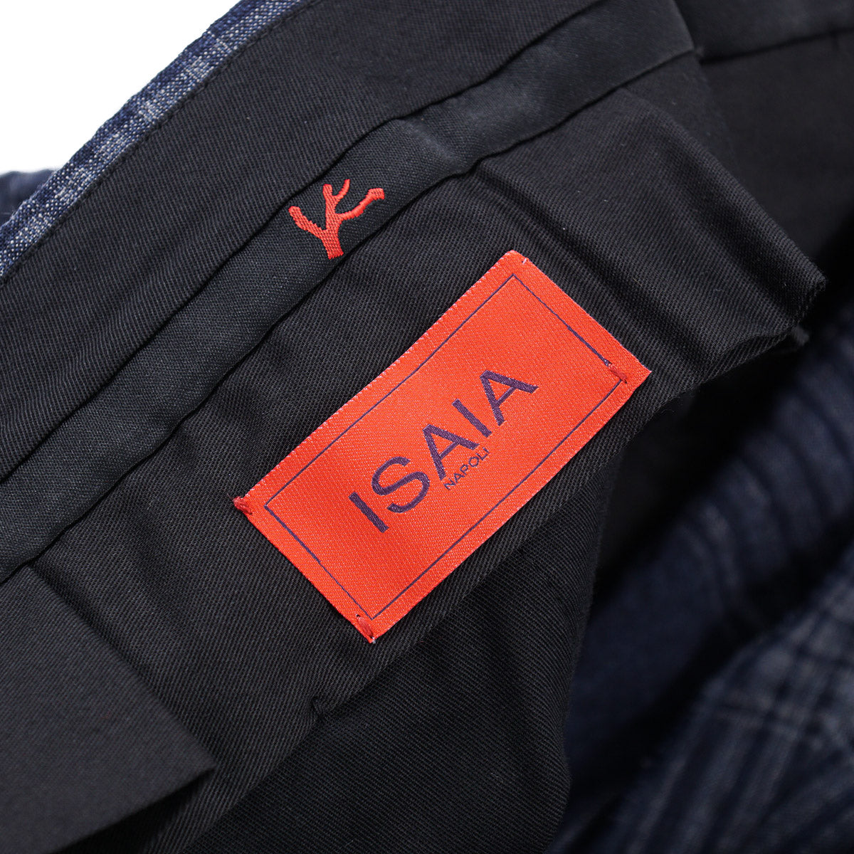 Isaia 'Casalnuovo' Wool-Silk-Linen Pants