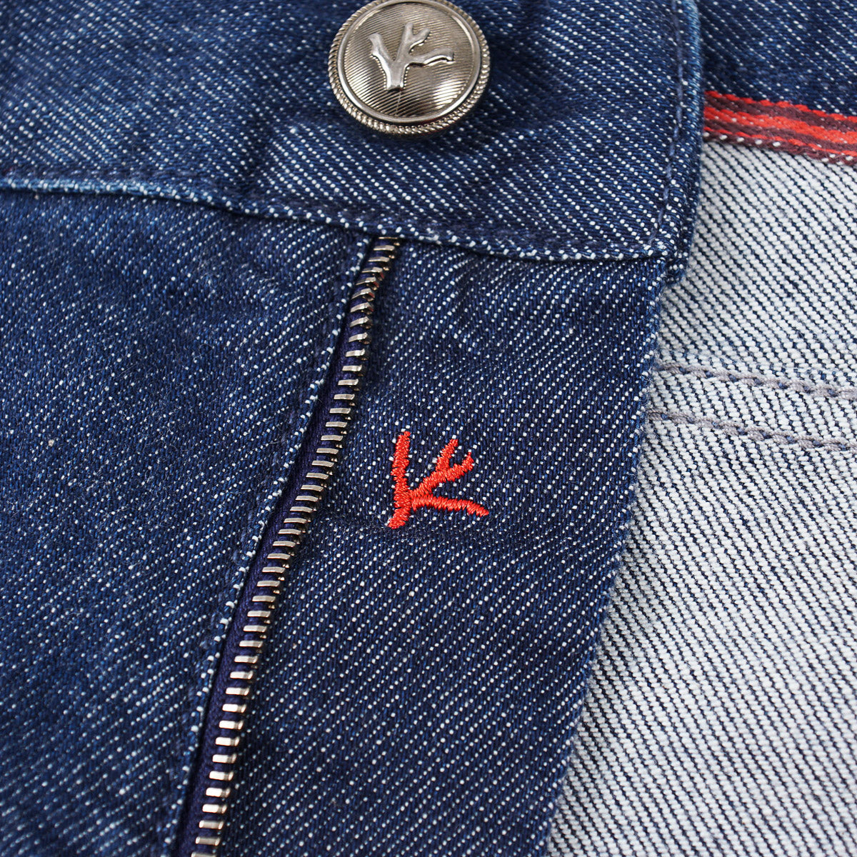 Isaia Slim Tapered-Fit Denim Jeans