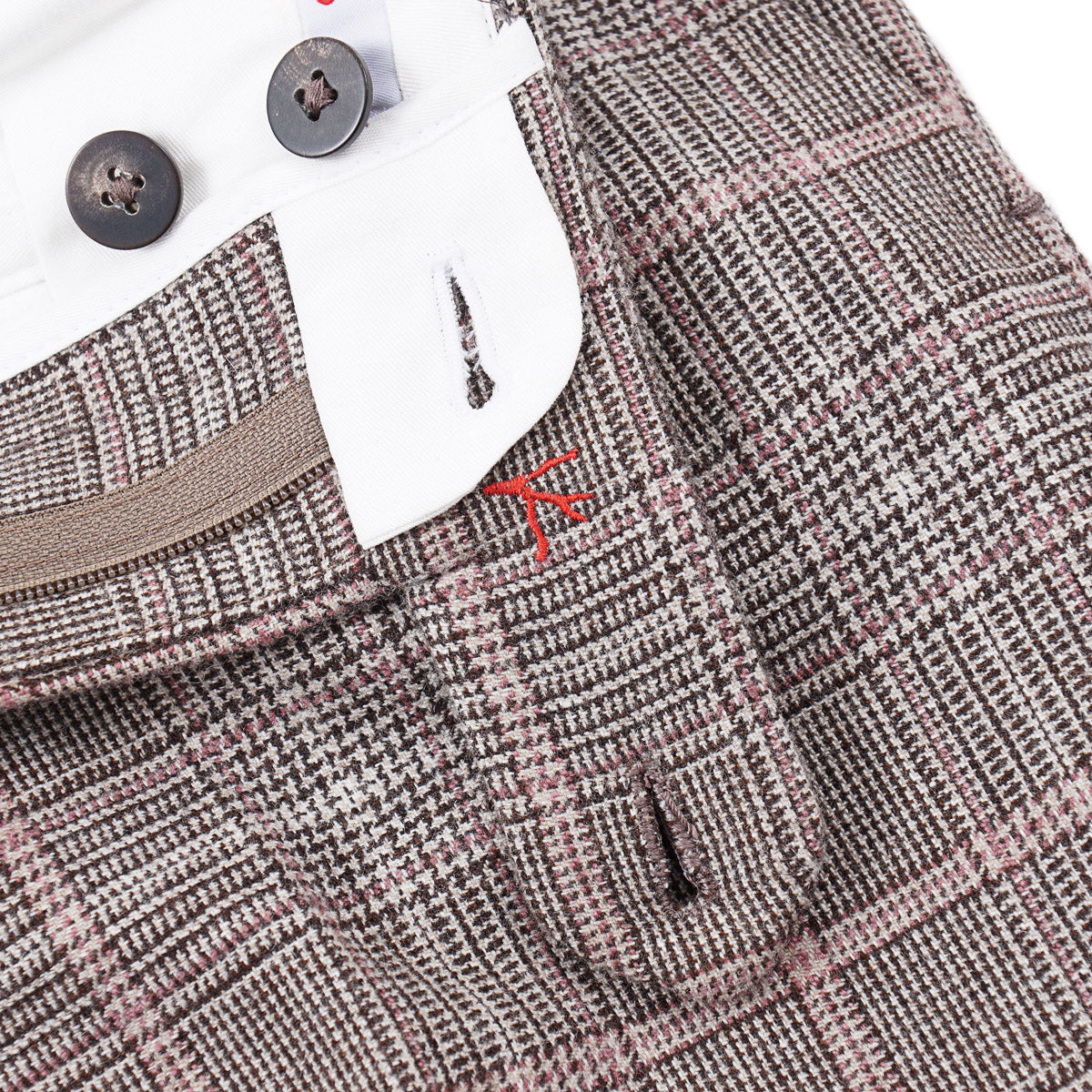 Isaia 'Sanita' Wool-Cashmere Pants