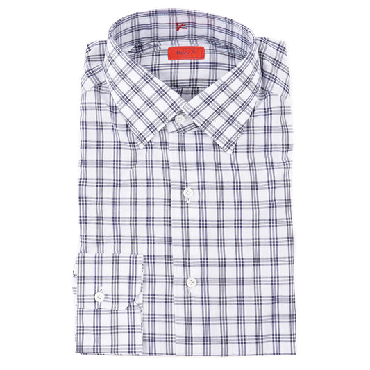Isaia Tailored-Fit 'Mix' Cotton Shirt - Top Shelf Apparel