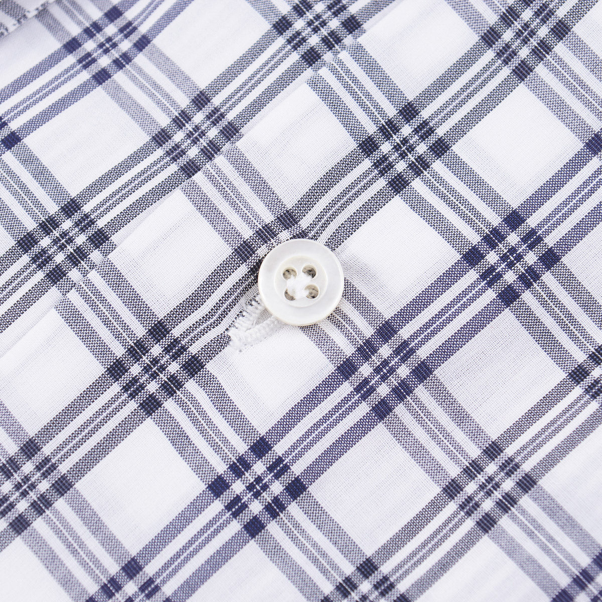 Isaia Tailored-Fit 'Mix' Cotton Shirt - Top Shelf Apparel
