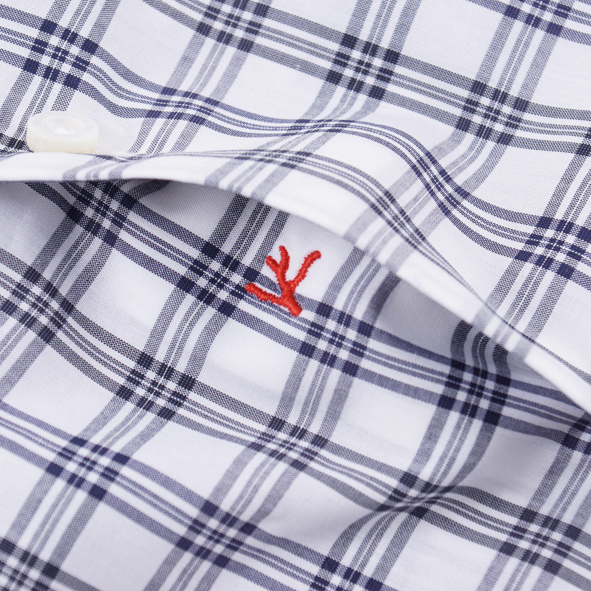 Isaia Tailored-Fit 'Mix' Cotton Shirt - Top Shelf Apparel