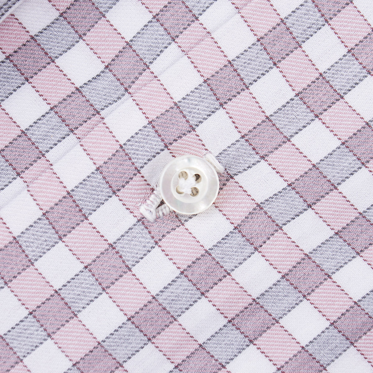 Isaia 'Mix' Tailored-Fit Cotton Shirt - Top Shelf Apparel