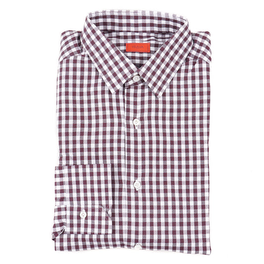 Isaia Tailored-Fit 'Mix' Cotton Shirt