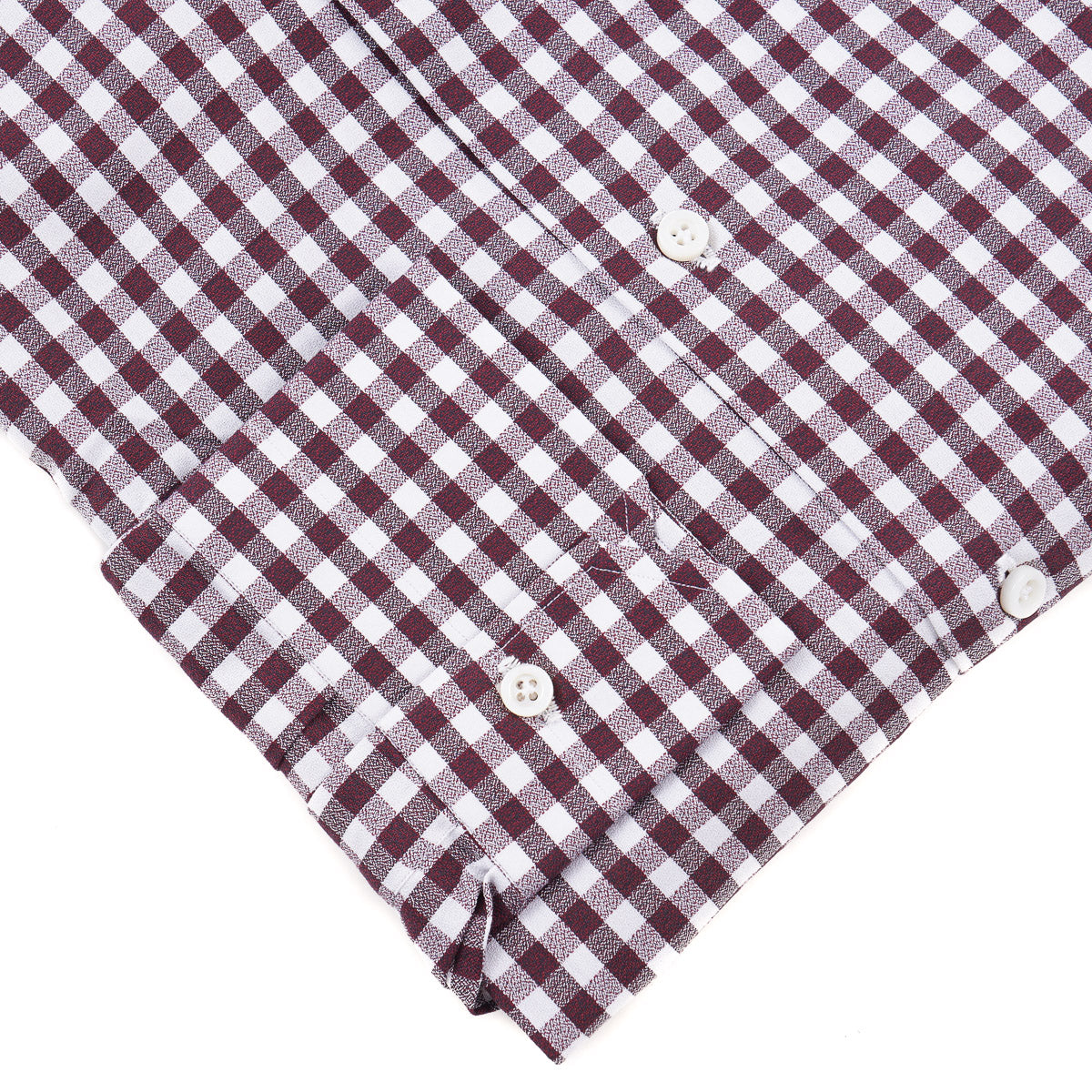 Isaia Tailored-Fit 'Mix' Cotton Shirt