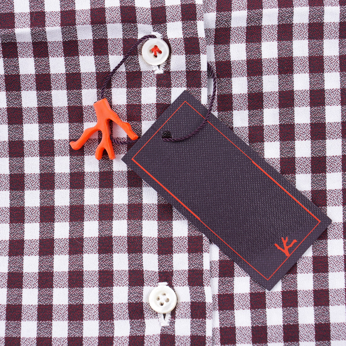 Isaia Tailored-Fit 'Mix' Cotton Shirt