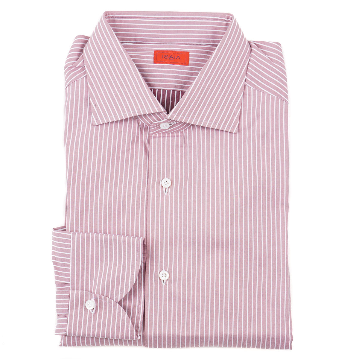 Isaia 'Mix' Tailored-Fit Cotton Shirt - Top Shelf Apparel
