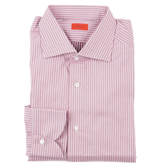 Isaia 'Mix' Tailored-Fit Cotton Shirt - Top Shelf Apparel