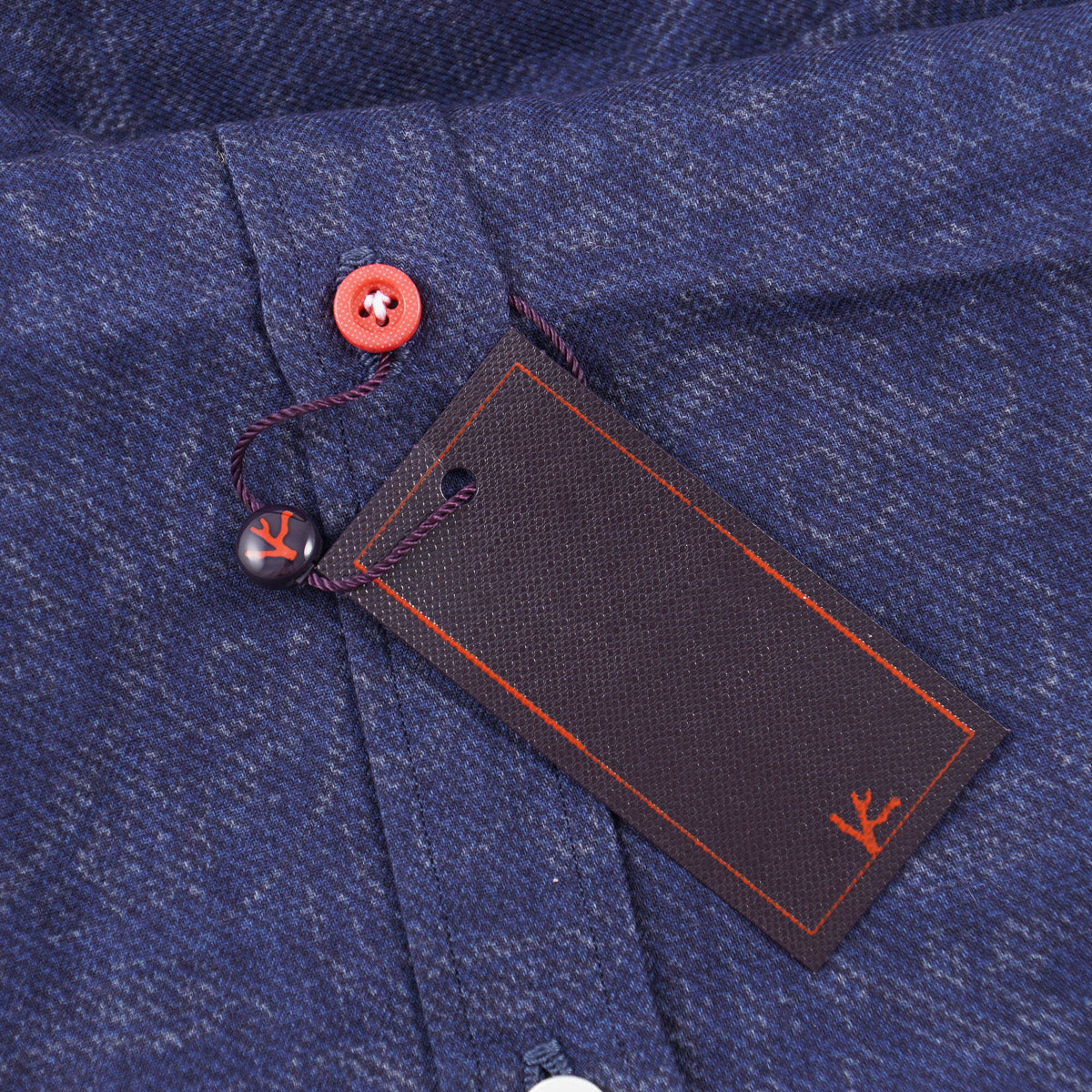 Isaia Trim-Fit 'Mix' Cotton Shirt