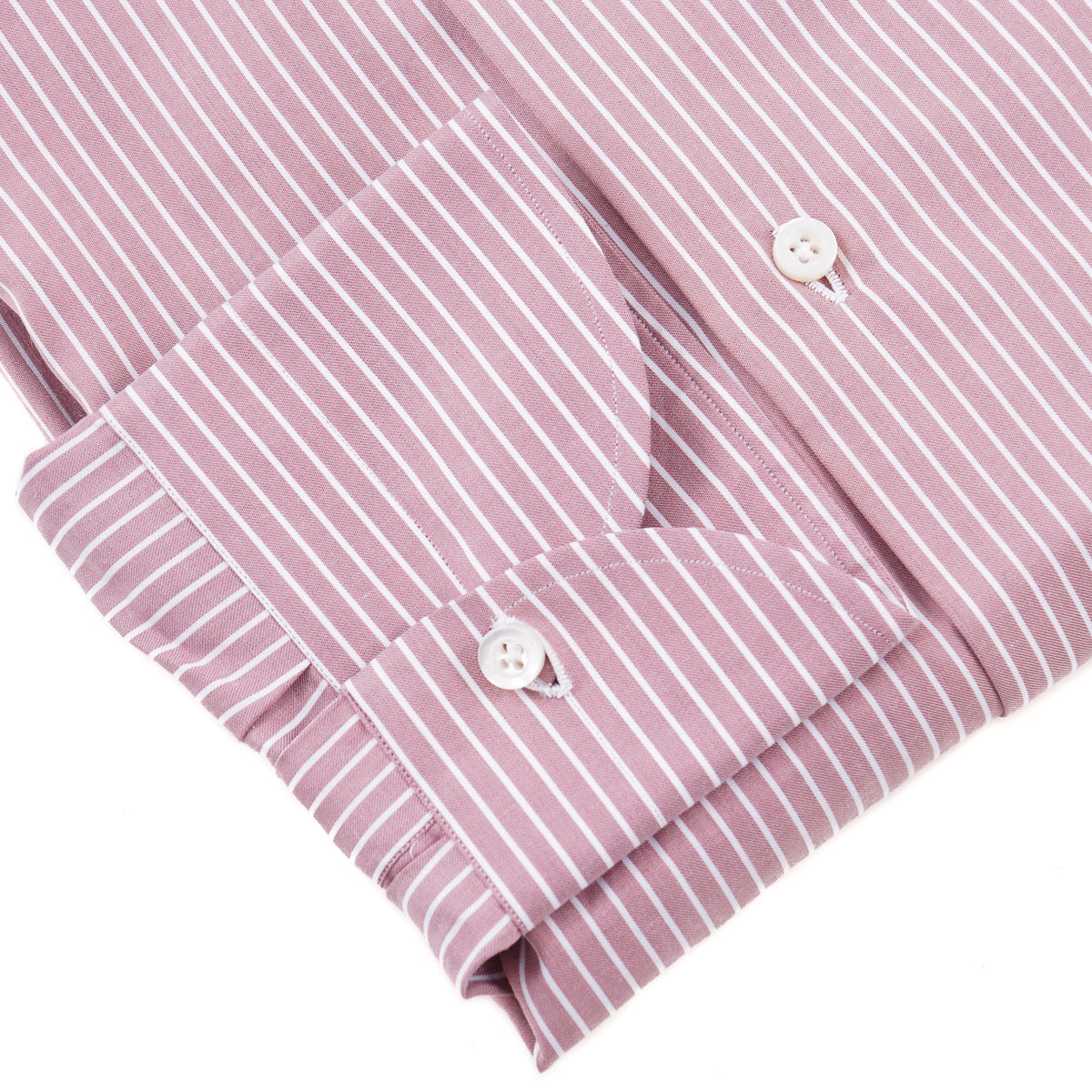 Isaia 'Mix' Tailored-Fit Cotton Shirt - Top Shelf Apparel
