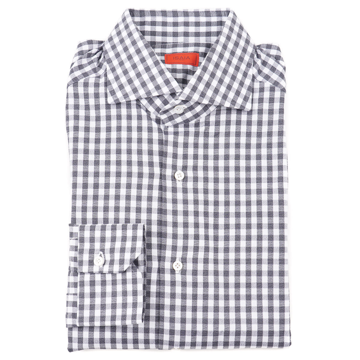 Isaia Tailored-Fit 'Mix' Cotton Shirt