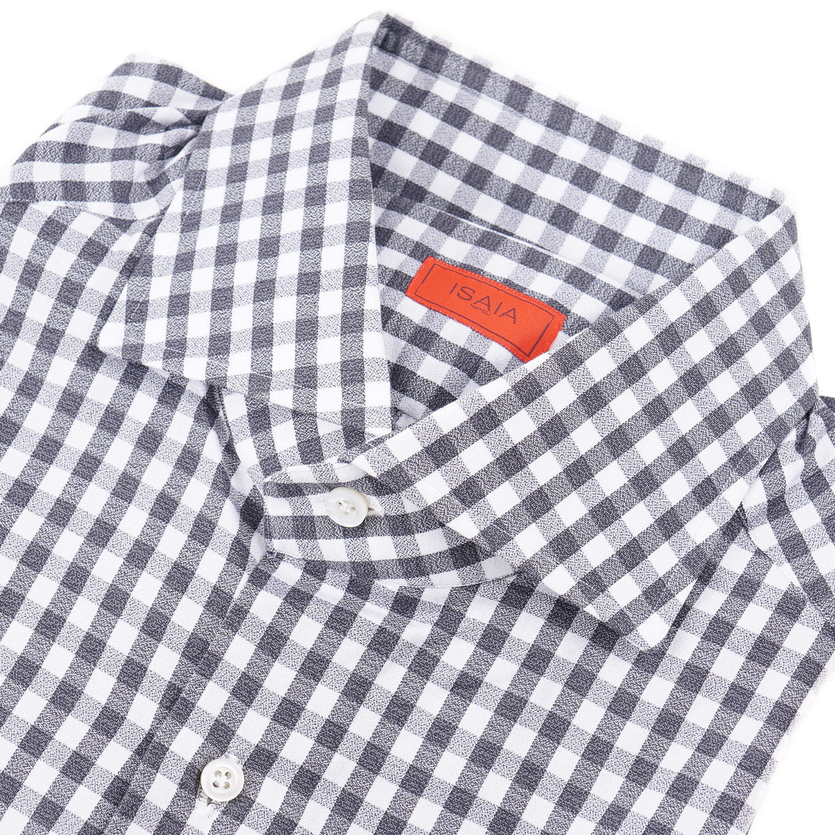 Isaia Tailored-Fit 'Mix' Cotton Shirt