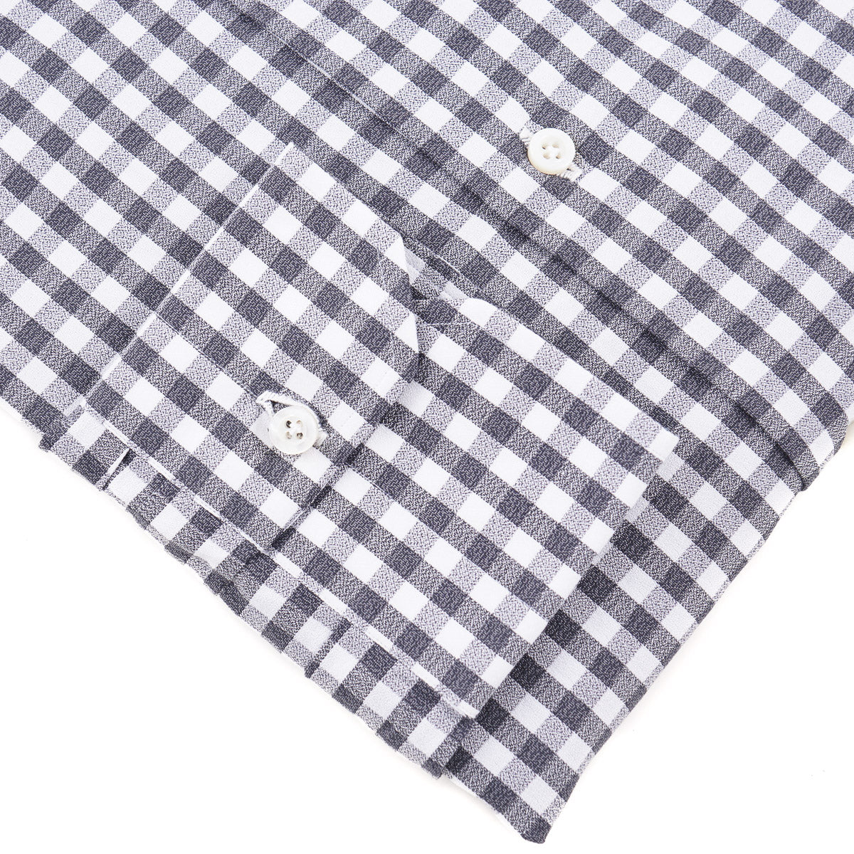 Isaia Tailored-Fit 'Mix' Cotton Shirt