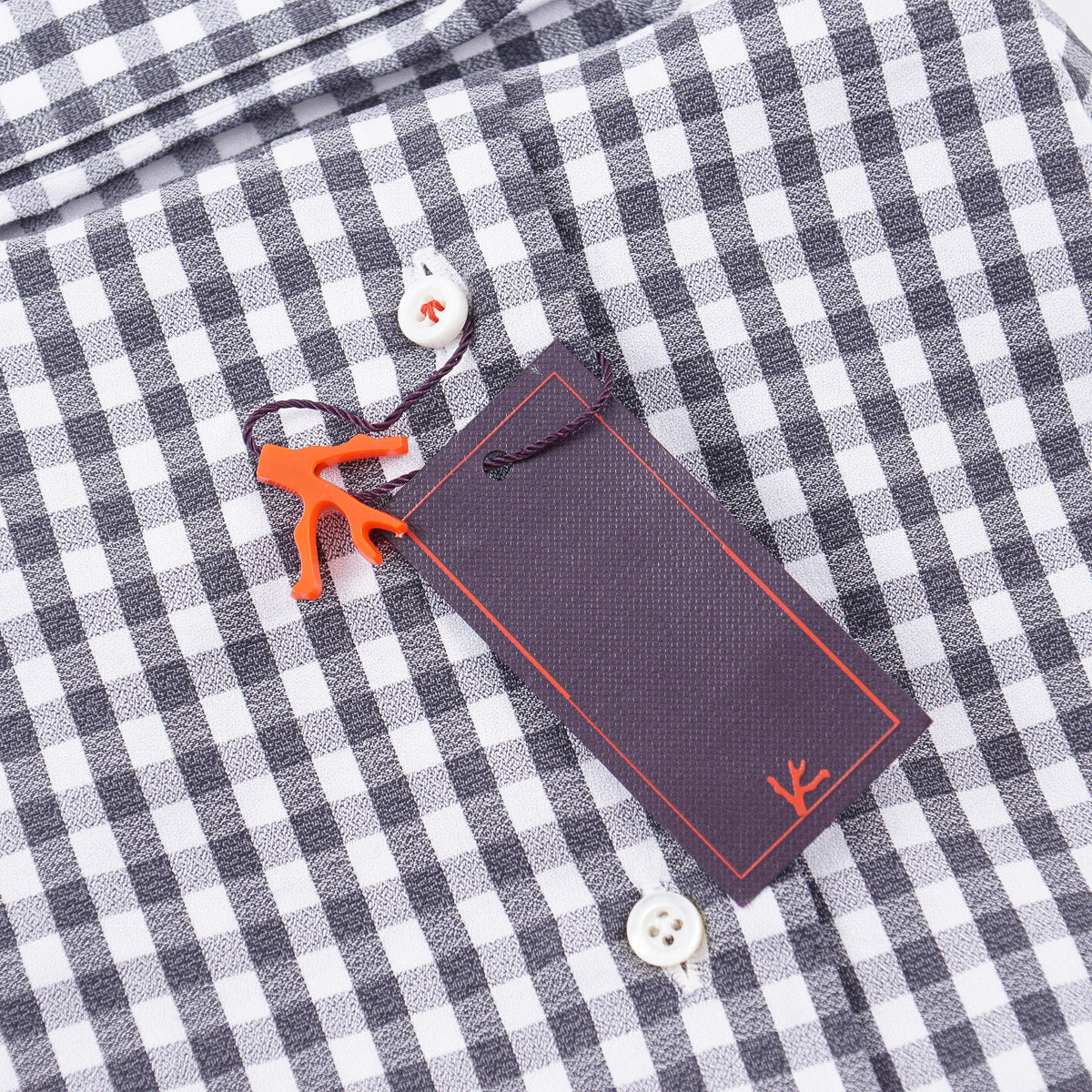 Isaia Tailored-Fit 'Mix' Cotton Shirt