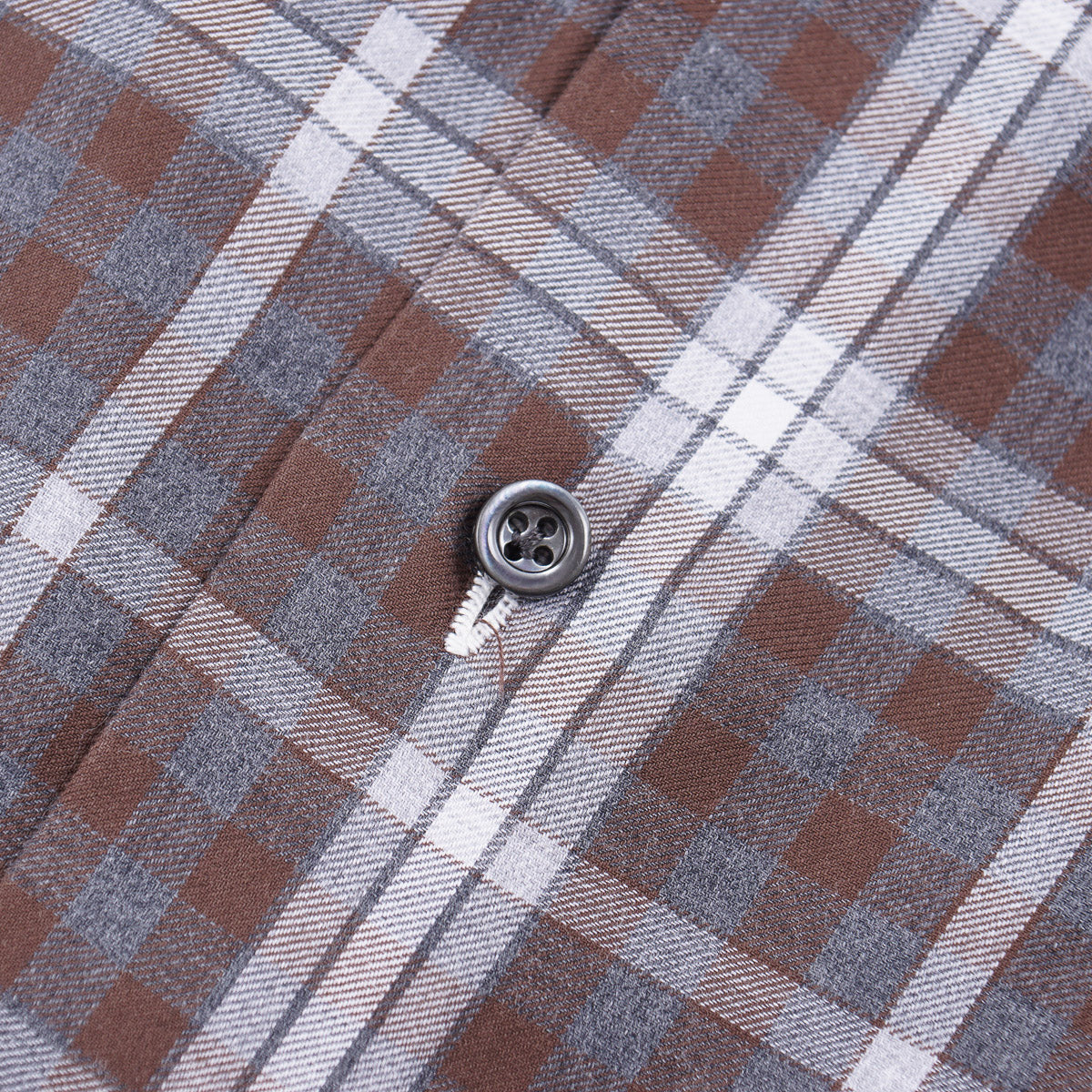 Isaia Soft Twill Cotton Shirt